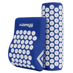 Conjunto Relaxante Doméstico: Tapete e Travesseiro Acupress Brasil 130x50cm