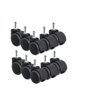 Rodízios Super Reforçados para Cadeira – Kit com 10 Peças