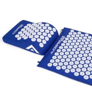 Tapete Acupress Brasil com Travesseiro: Experiência Relaxante "Azul" 68x42 cm
