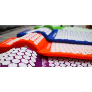 Kit de Relaxamento Acupress Brasil: Tapete e Travesseiro 130x50cm