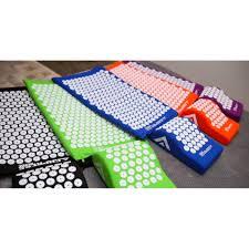 Kit de Bem-Estar Doméstico: Tapete e Travesseiro Acupress Brasil 130x50 cm